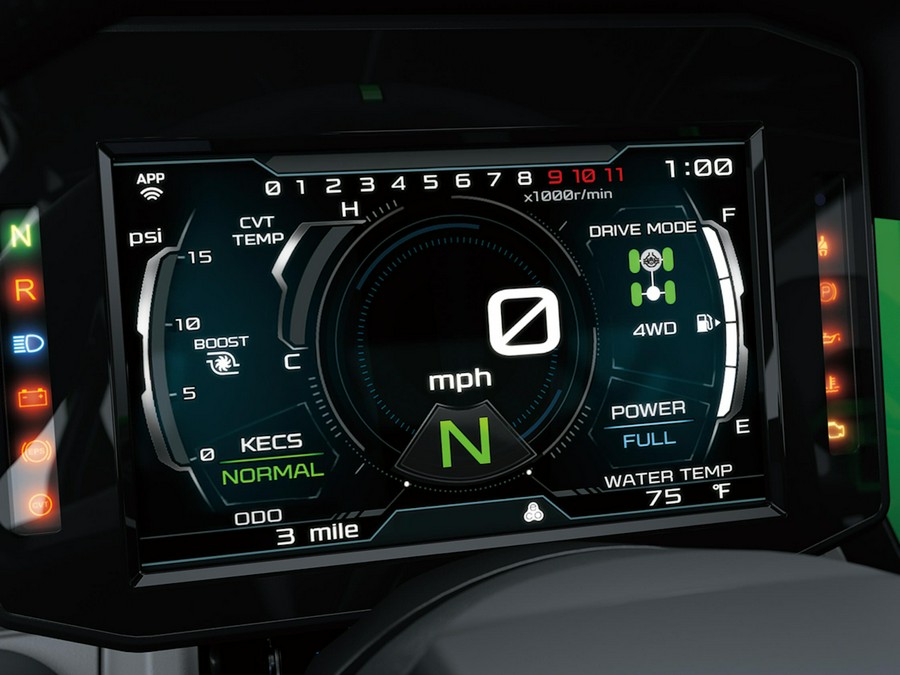 2026 Kawasaki Teryx4 H2 Deluxe eS Lime Green - 109629