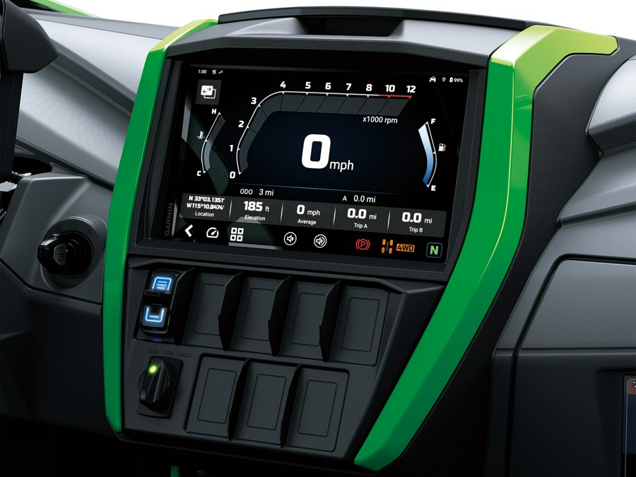 2026 Kawasaki Teryx4 H2 Deluxe eS Lime Green - 109629