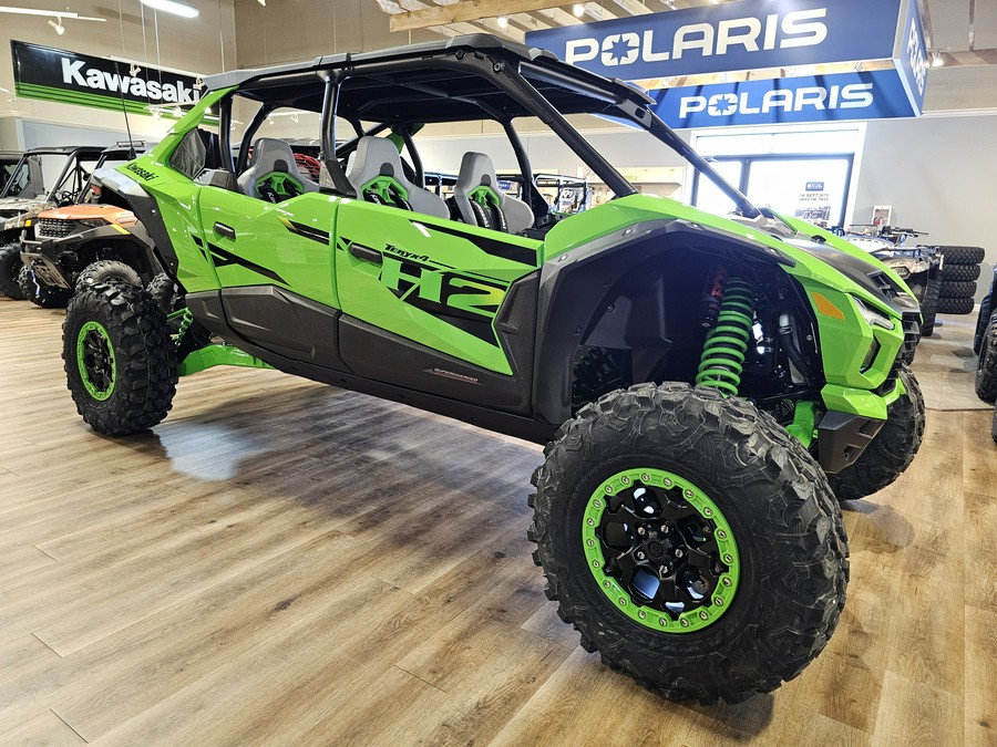 2026 Kawasaki Teryx4 H2 Deluxe eS Lime Green - 109629