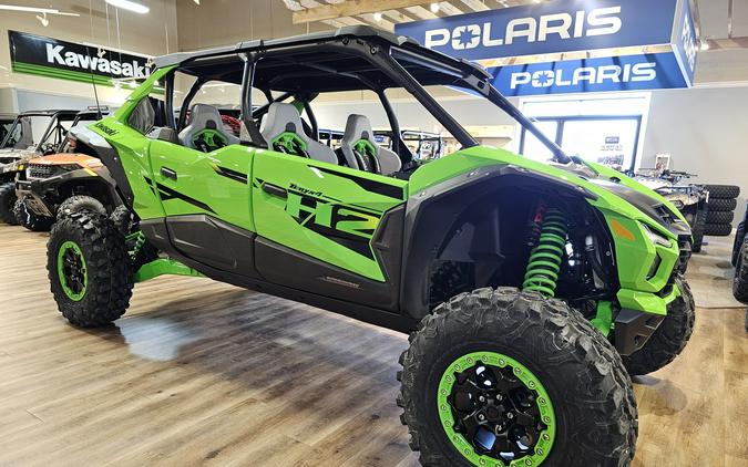 2026 Kawasaki Teryx4 H2 Deluxe eS Lime Green - 109629