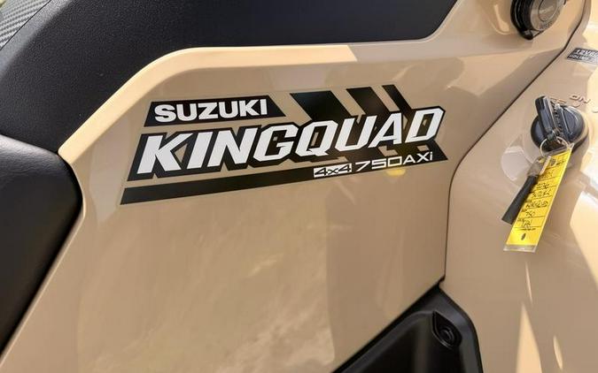 2026 Suzuki KingQuad 750AXi Power Steering