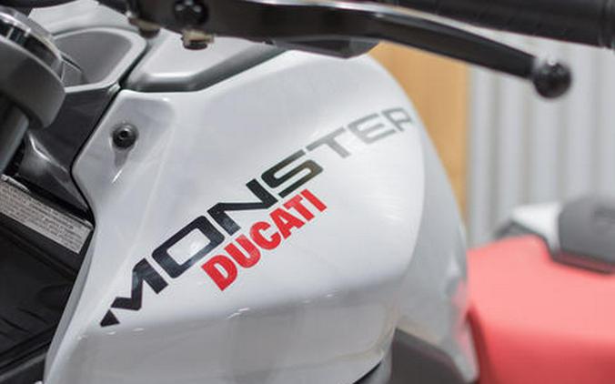 2024 Ducati Monster Plus Iceberg White