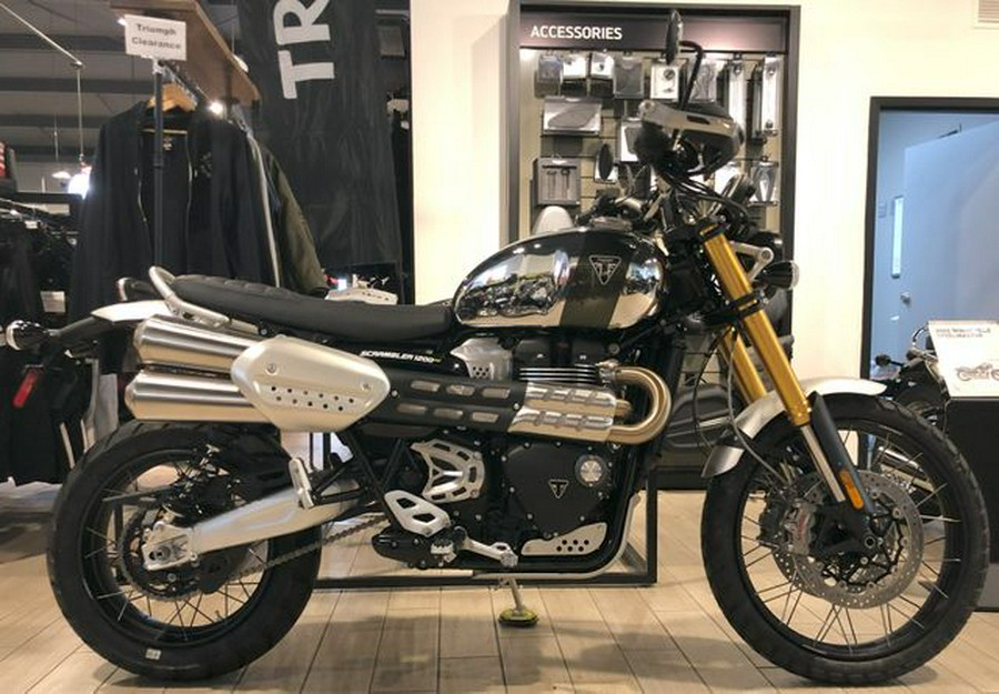 2023 Triumph Scrambler 1200XE Chrome Edition