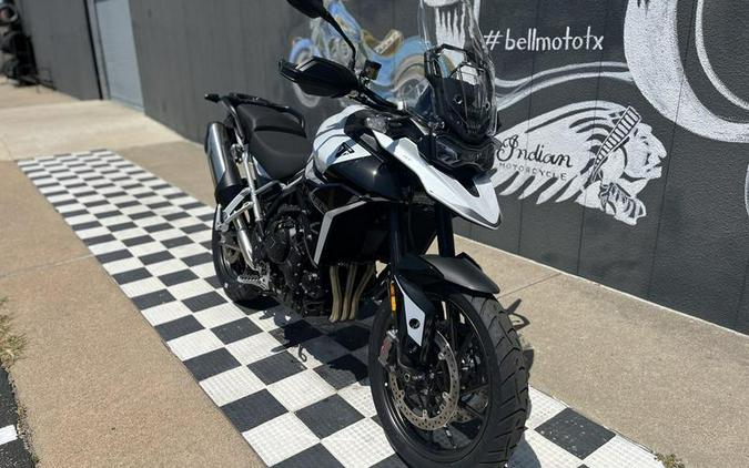 2024 Triumph Tiger 900 GT Snowdonia White / Sapphire Black