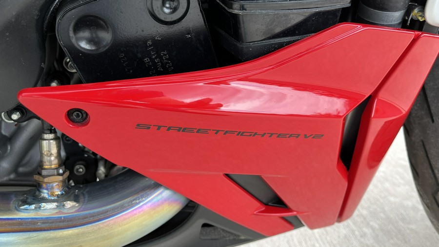 2023 Ducati Streetfighter V2 With full akrapovic exhaust