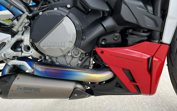 2023 Ducati Streetfighter V2 With full akrapovic exhaust