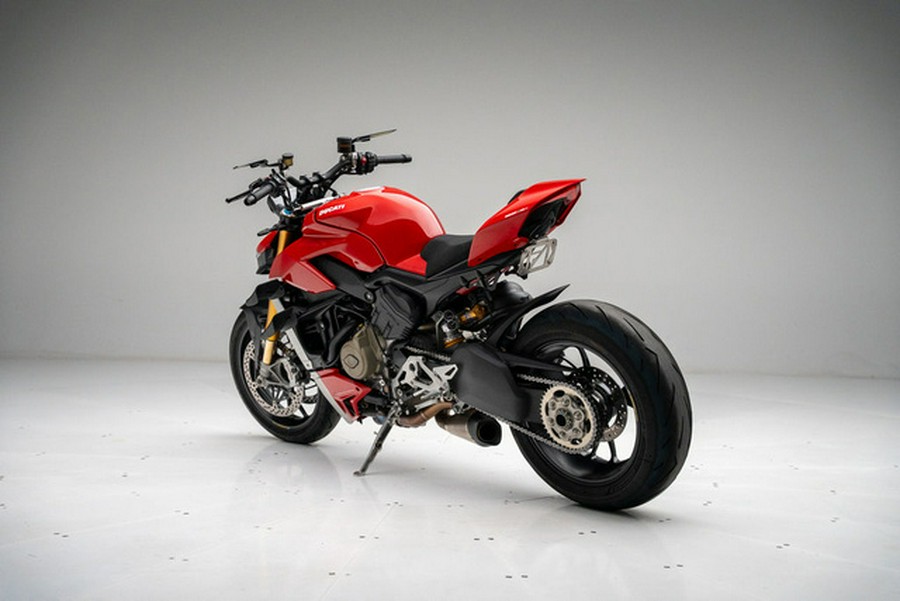 2021 Ducati Streetfighter V4 Ducati Red