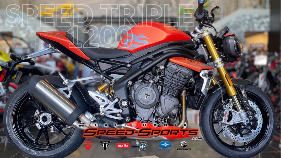 2023 Triumph Speed Triple 1200 RS (Color)