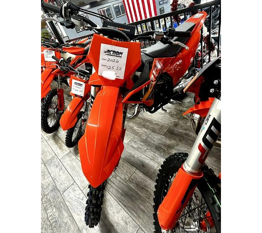 2026 KTM 125 SX