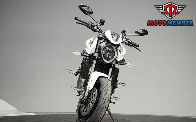 2024 Ducati Monster Plus Iceberg White