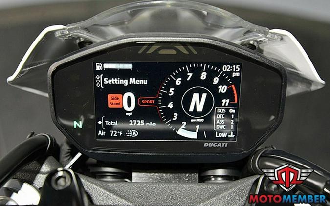 2024 Ducati Monster Plus Iceberg White