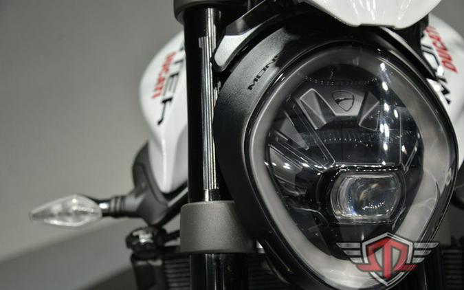 2024 Ducati Monster Plus Iceberg White