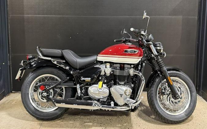 2026 Triumph Bonneville Speedmaster Carnival red