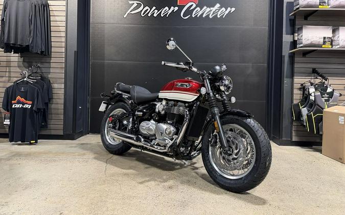 2026 Triumph Bonneville Speedmaster Carnival red
