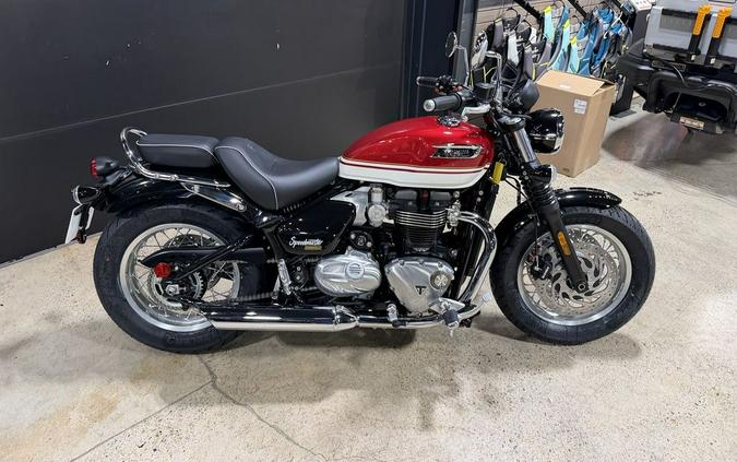 2026 Triumph Bonneville Speedmaster Carnival red