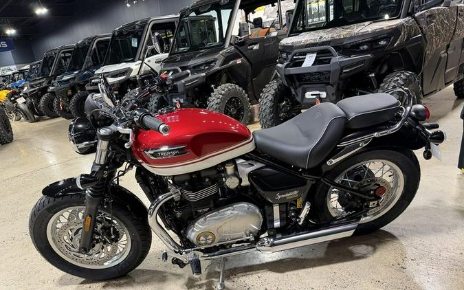 2026 Triumph Bonneville Speedmaster Carnival red