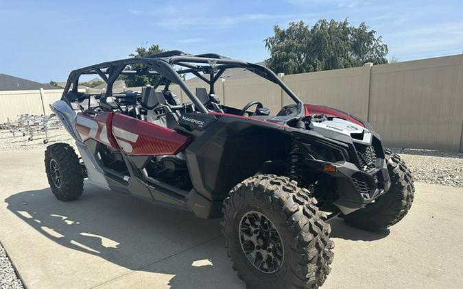 2024 Can-Am Maverick X3 MAX DS Turbo Fiery Red & Hyper Silver