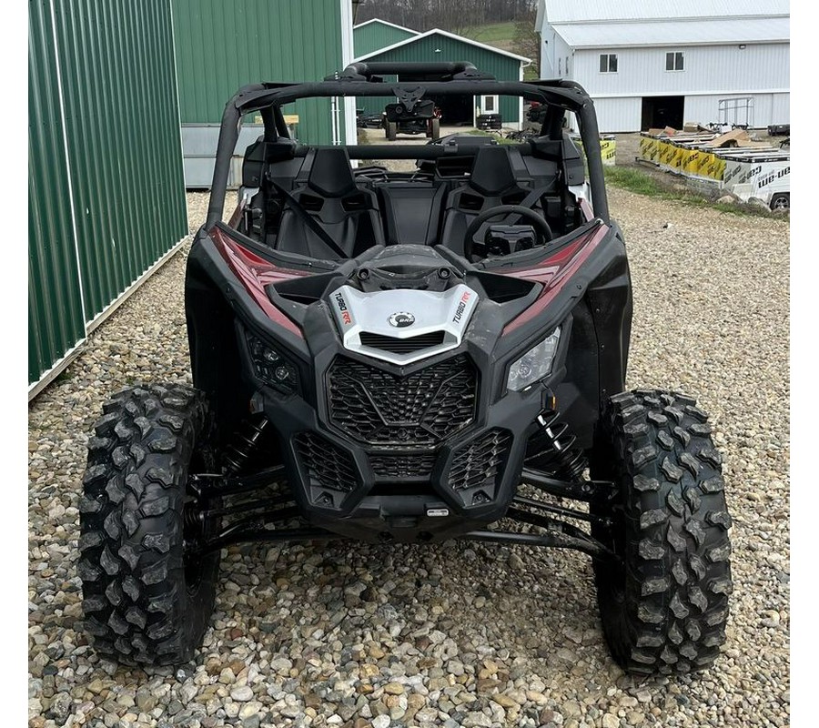 2024 Can-Am® Maverick X3 DS Turbo RR Fiery Red & Hyper Silver