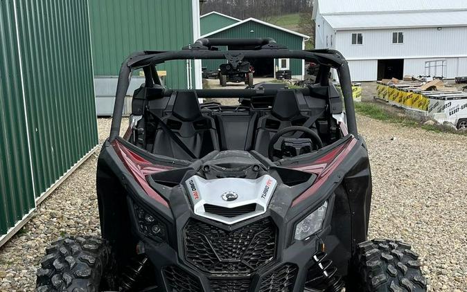 2024 Can-Am® Maverick X3 DS Turbo RR Fiery Red & Hyper Silver