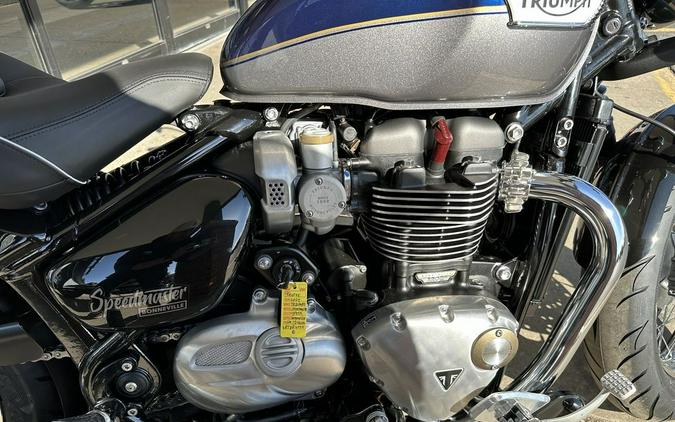 2024 Triumph Bonneville Speedmaster Pacific Blue/Silver Ice