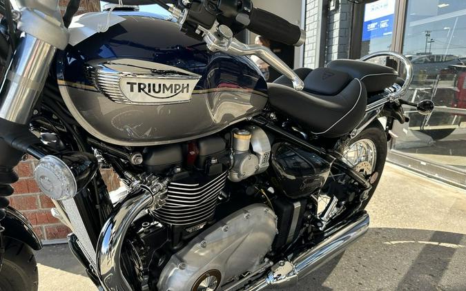 2024 Triumph Bonneville Speedmaster Pacific Blue/Silver Ice