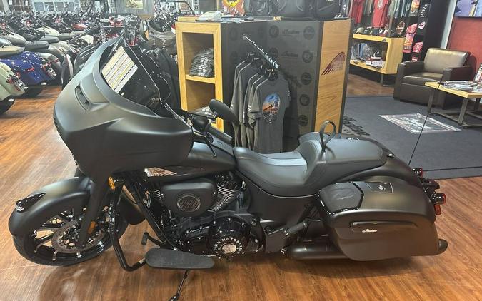 2026 Chieftain® Dark Horse® w/PowerBand Audio Black Smoke - Indian Motorcycle