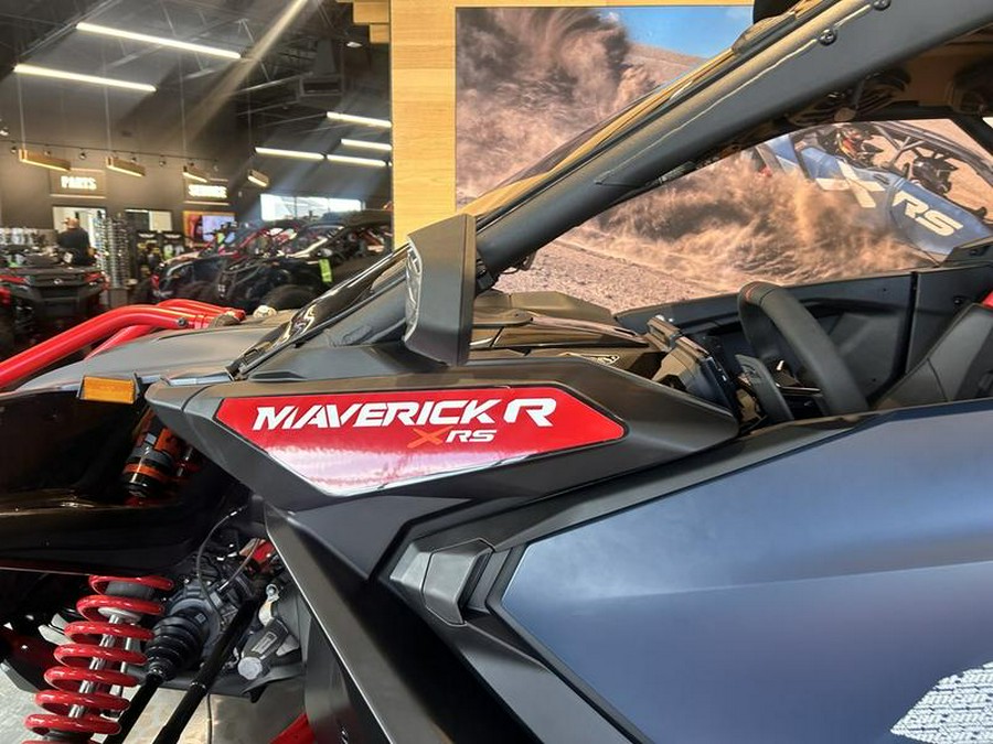 2025 Can-Am® Maverick R Max X RS Dusty Navy & Legion Red