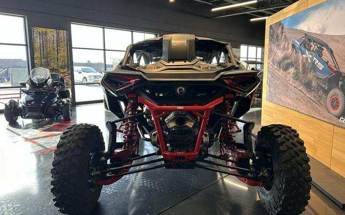 2025 Can-Am® Maverick R Max X RS Dusty Navy & Legion Red