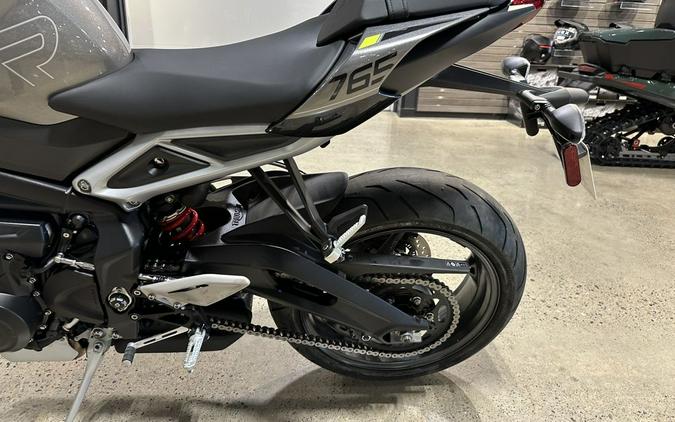 2024 Triumph Street Triple 765 R Silver Ice