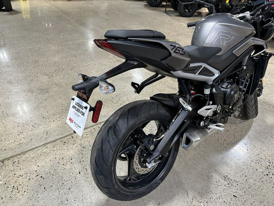 2024 Triumph Street Triple 765 R Silver Ice