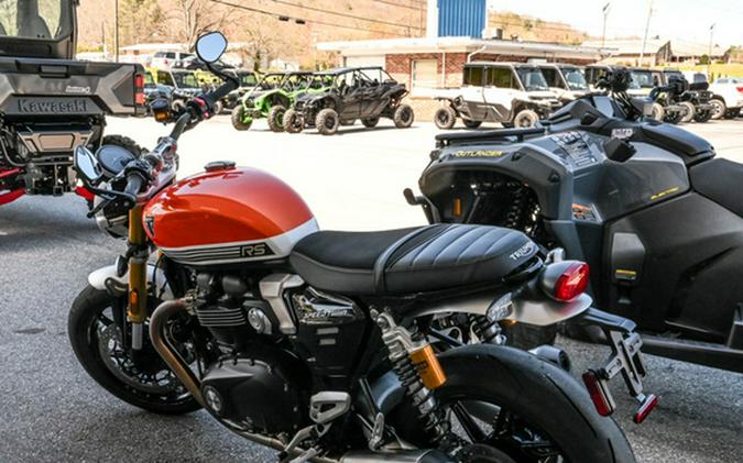 2025 Triumph Speed Twin 1200 RS Baja Orange/Sapphire Black RS