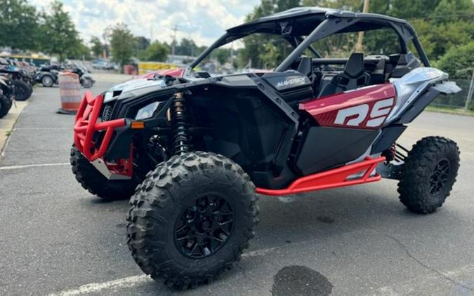 2024 Can-Am® Maverick X3 RS Turbo Fiery Red & Hyper Silver