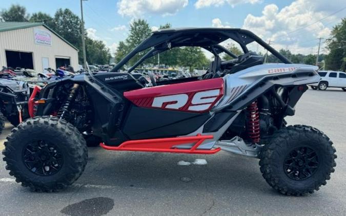 2024 Can-Am® Maverick X3 RS Turbo Fiery Red & Hyper Silver