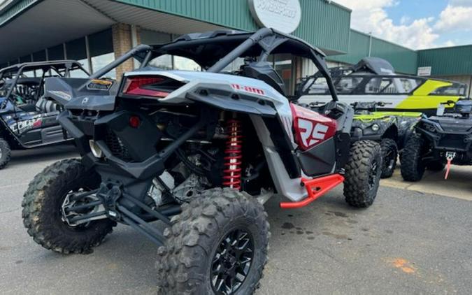 2024 Can-Am® Maverick X3 RS Turbo Fiery Red & Hyper Silver