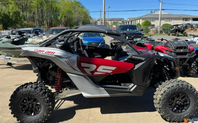 2024 Can-Am® Maverick X3 RS Turbo Fiery Red & Hyper Silver