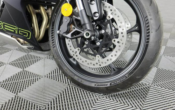 2025 Triumph Daytona 660 Satin Granite/Satin Black 660