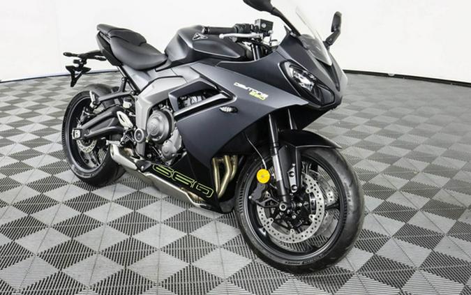 2025 Triumph Daytona 660 Satin Granite/Satin Black 660