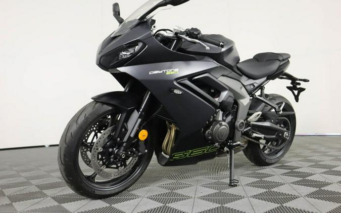 2025 Triumph Daytona 660 Satin Granite/Satin Black 660