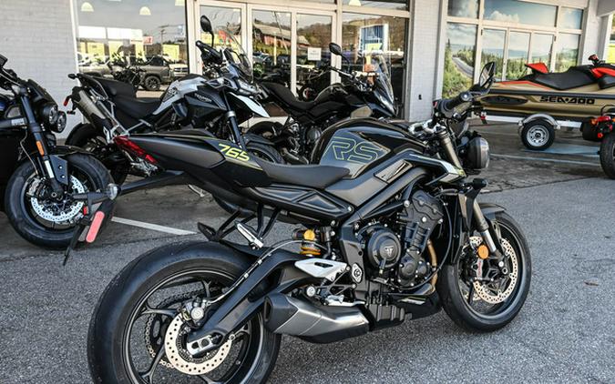 2025 Triumph Street Triple 765 RS Phantom Black