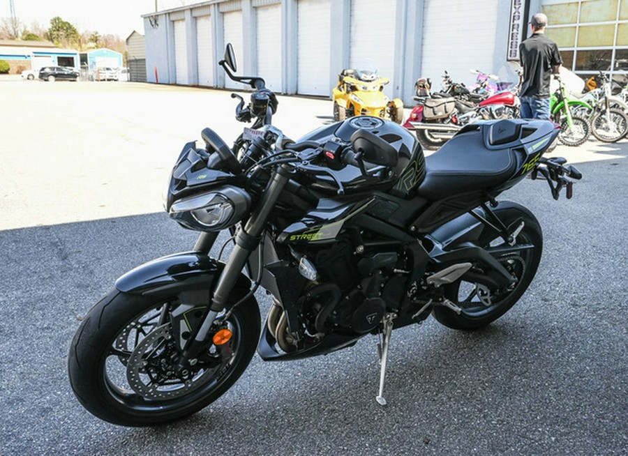 2025 Triumph Street Triple 765 RS Phantom Black