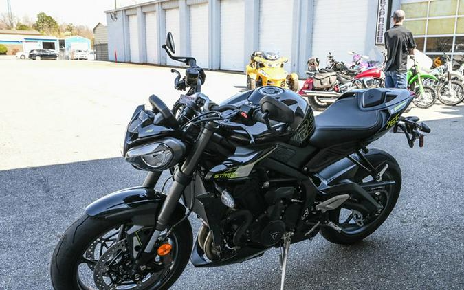 2025 Triumph Street Triple 765 RS Phantom Black