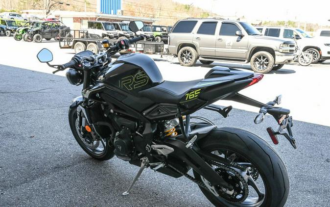 2025 Triumph Street Triple 765 RS Phantom Black