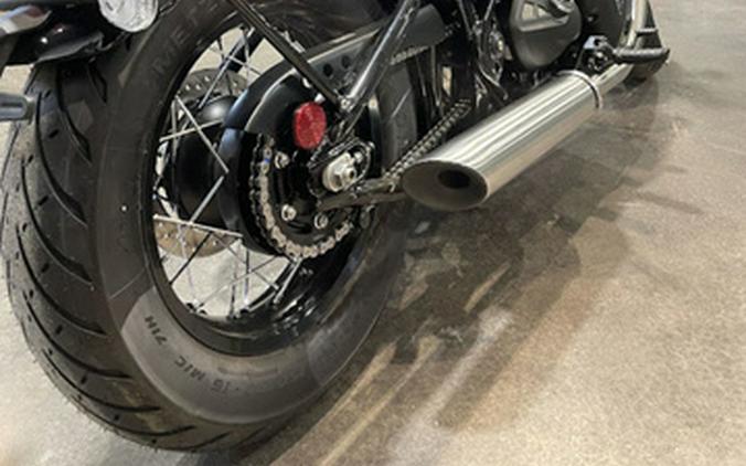 2026 Triumph Bonneville Bobber Interstellar Blue