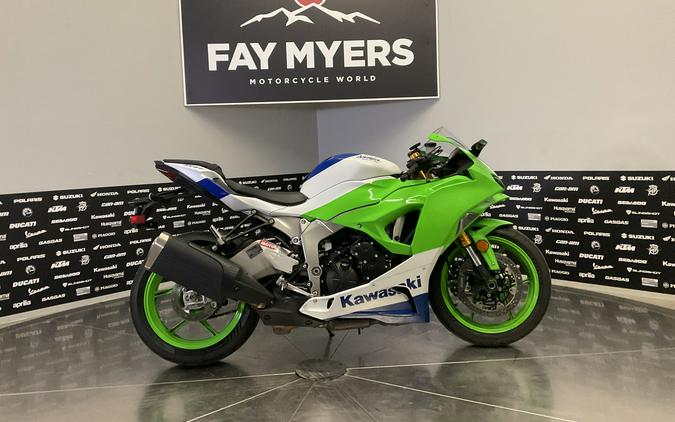 2024 KAWASAKI NINJA ZX-6R 40TH ANNIVERSARY EDITION ABS - 15833U