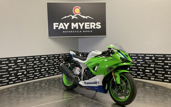 2024 KAWASAKI NINJA ZX-6R 40TH ANNIVERSARY EDITION ABS - 15833U