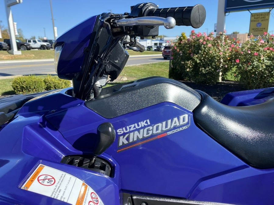 2023 Suzuki KingQuad 500 AXi Power Steering