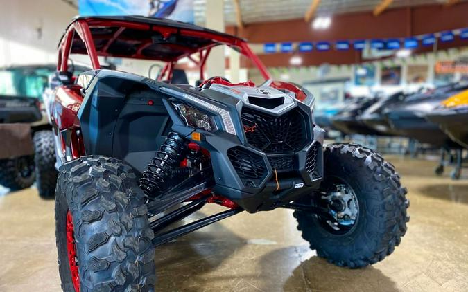 2024 Can-Am® Maverick X3 MAX X rs Turbo RR with Smart-Shox Fiery Red & Hyper Silver