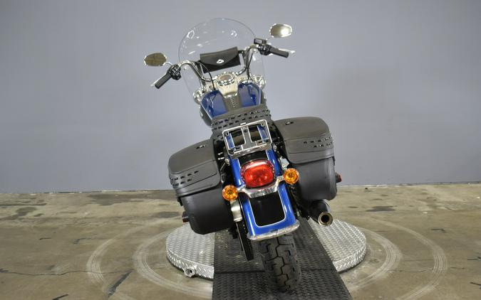 2022 Harley-Davidson Heritage Classic 114 Reef Blue/Vivid Black (Black Finish w/Cast Wheels)