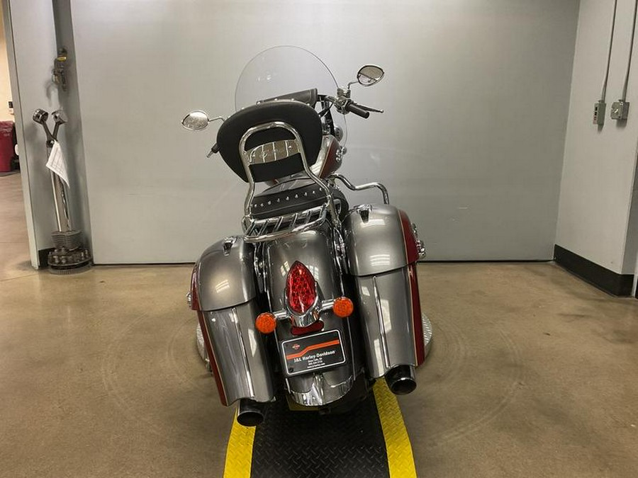 2018 Indian Motorcycle® Springfield® ABS Steel Gray over Burgundy Metallic