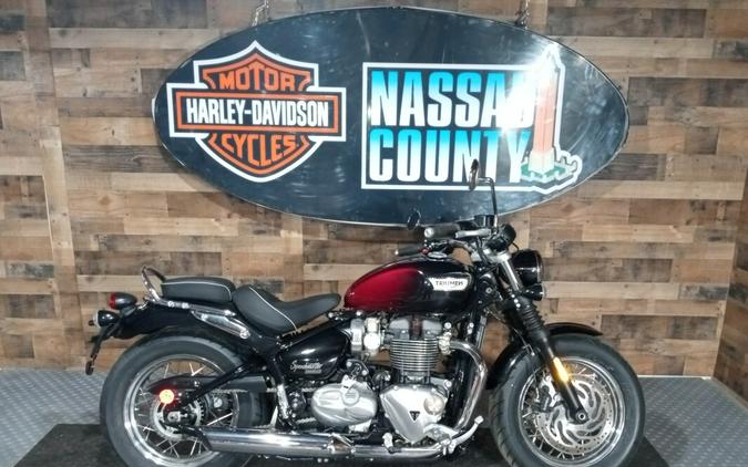 2024 Triumph Bonneville Speedmaster Red Stealth Edition